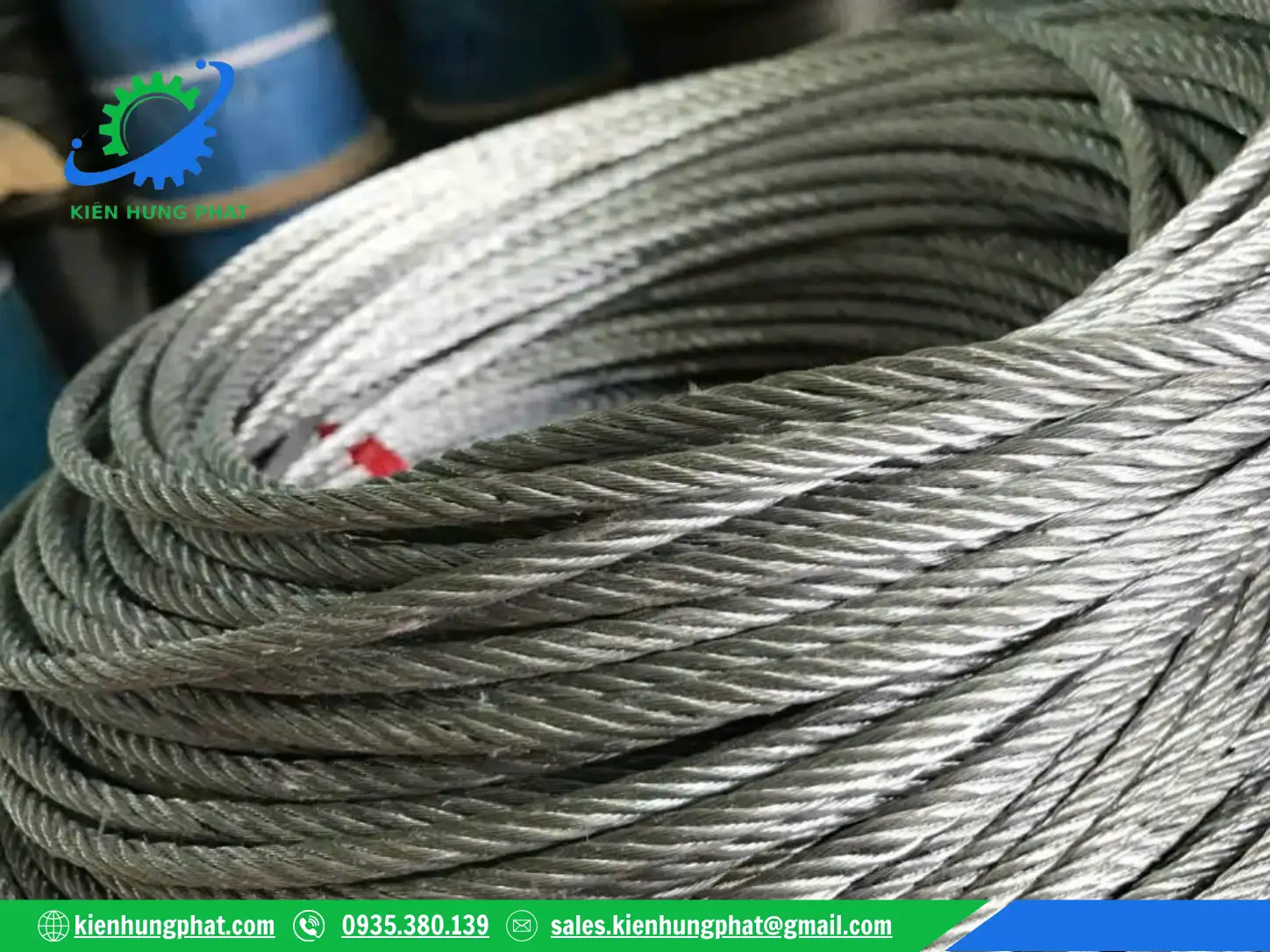 Cấu trúc của dây cáp thép