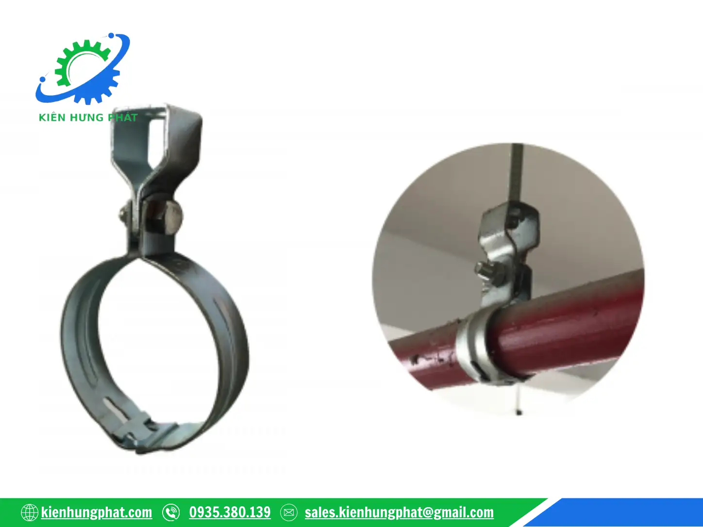 Đặc điểm cấu tạo của cùm treo ống