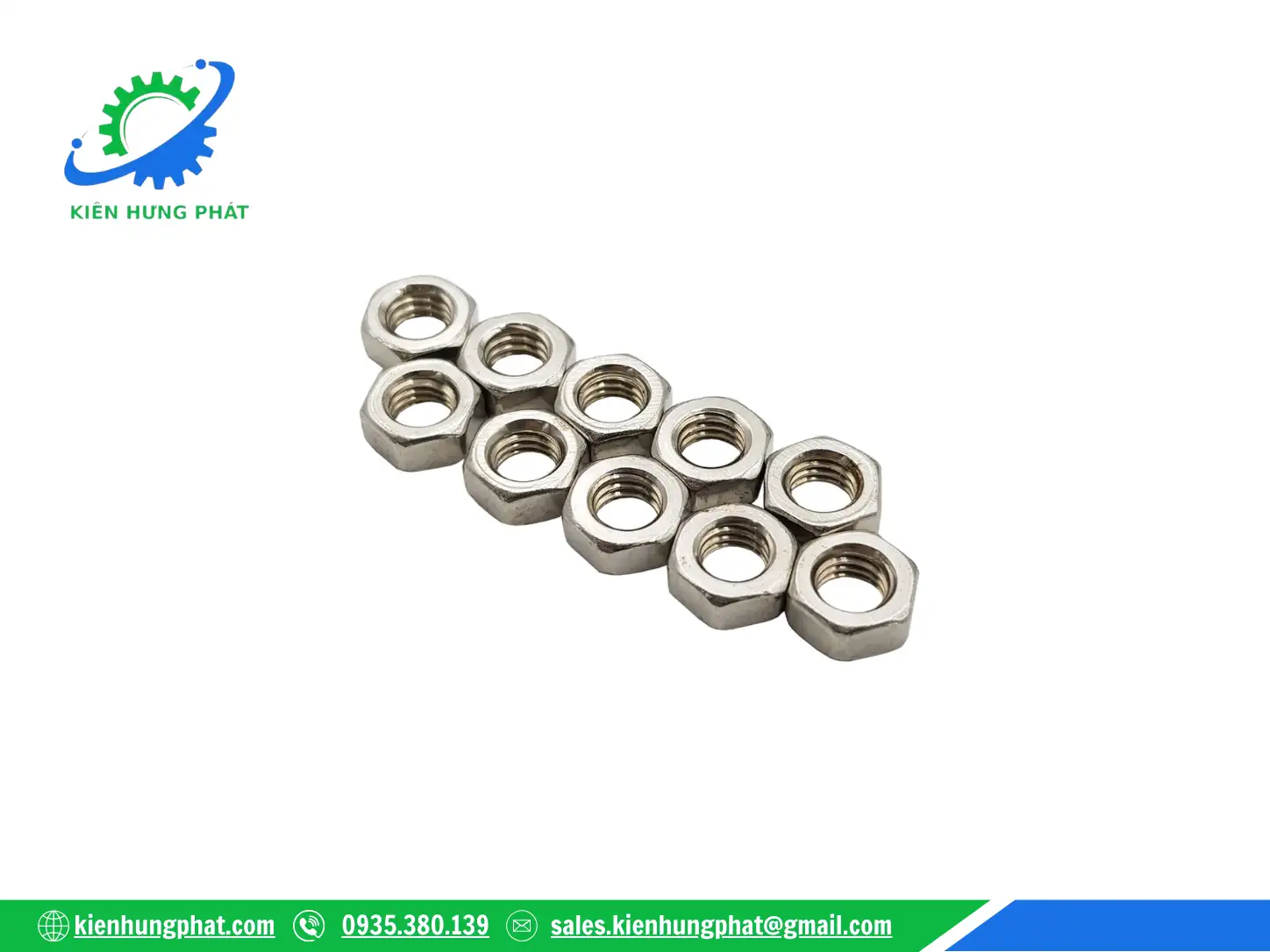 Mẫu đai ốc inox 201